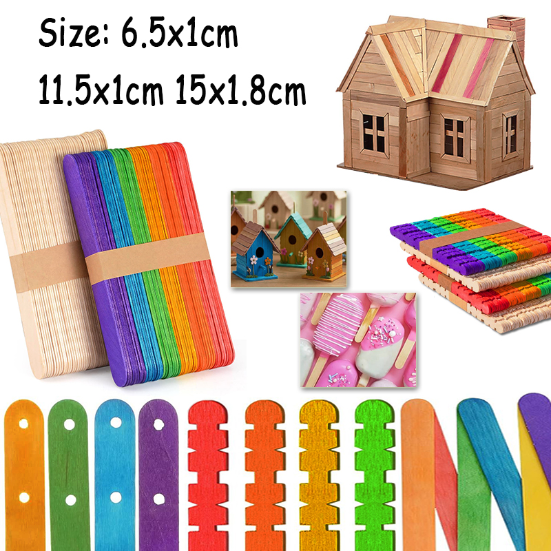Resin Art With Wood - 50/100Pcs Wooden Resin Epoxy Stirring Stick