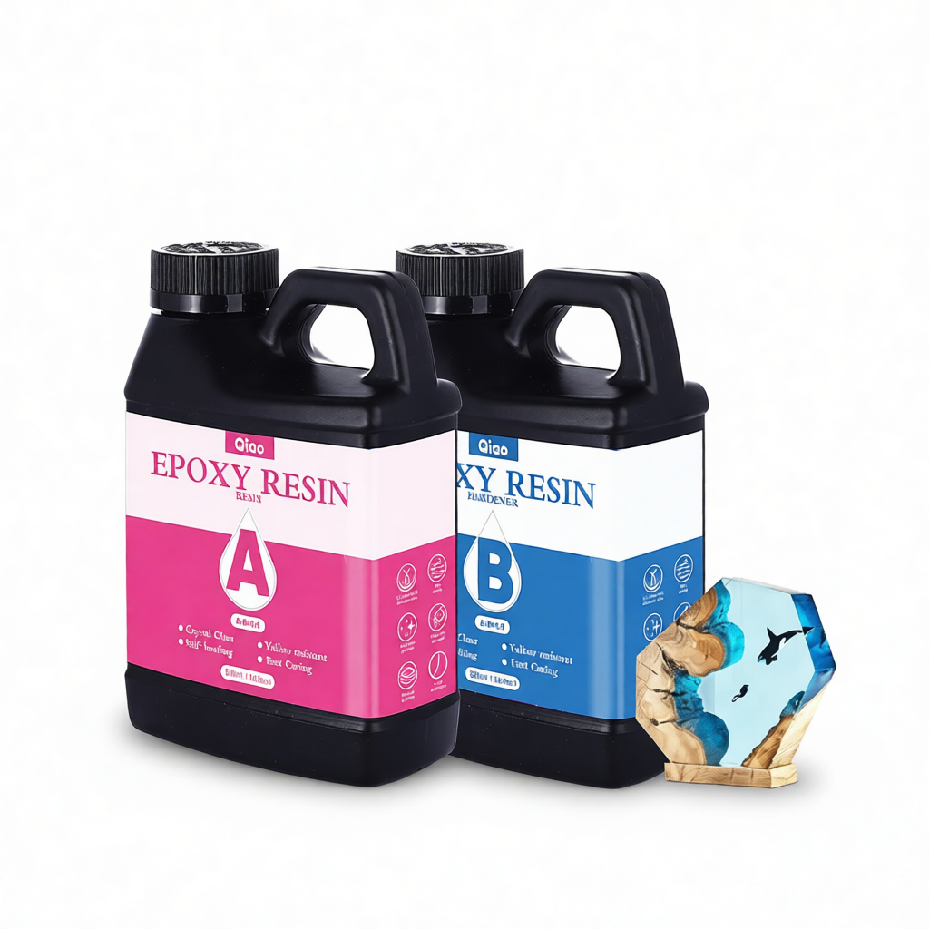 Resin Art With Wood - 1:1 Crystal Clear Epoxy Resin Kit