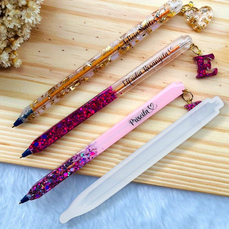 Resin Art Guide - 1set Including 3pcs Handmade Pen Silicone
