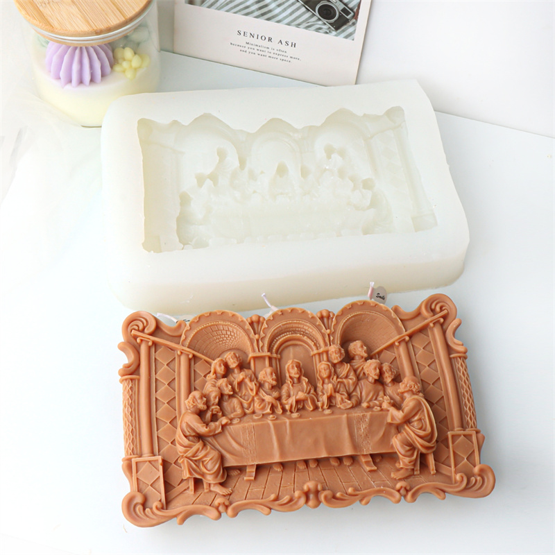 Resin Art Frame - Handheld The Last Supper Photo Frame