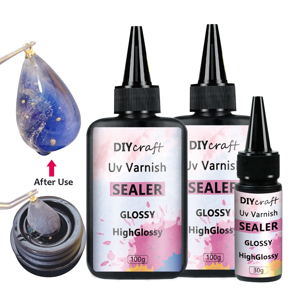 Resin Art Varnish - Hight Glossy Acrylic Art Varnish 100g,