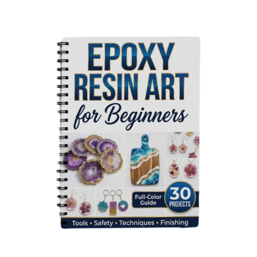 Resin Art Guide Free - Step-by-Step Epoxy Resin Art Handbook Illustrated