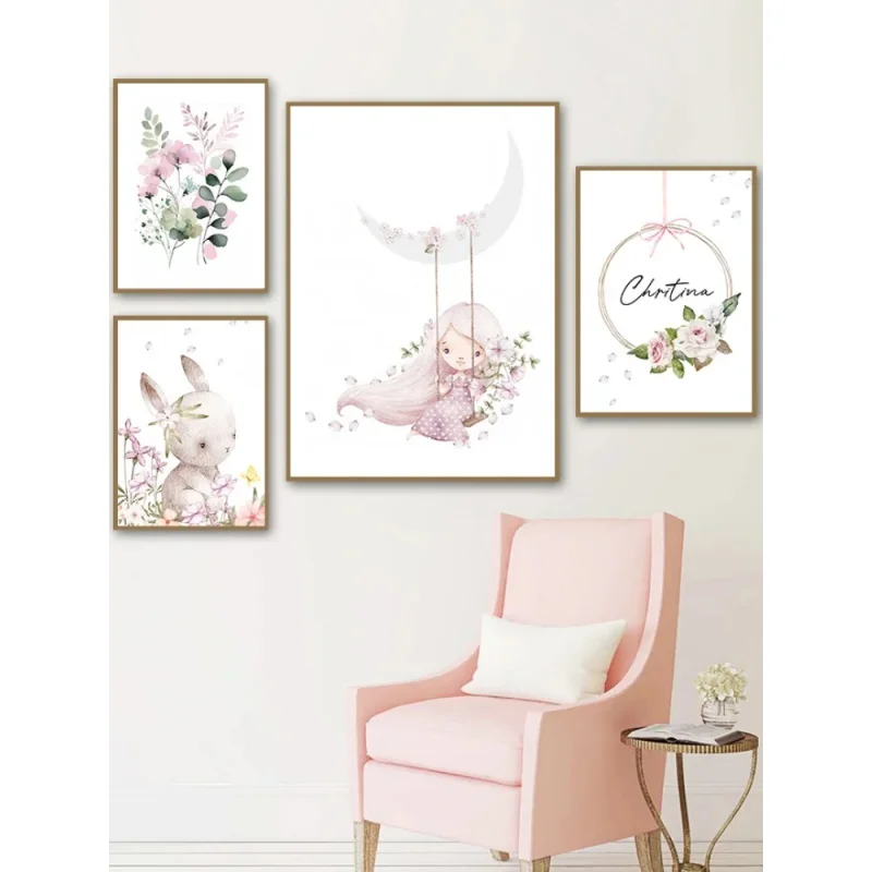 Nordic Cartoon Aesthetics Wall - đánh giá và giá Resin Art Name