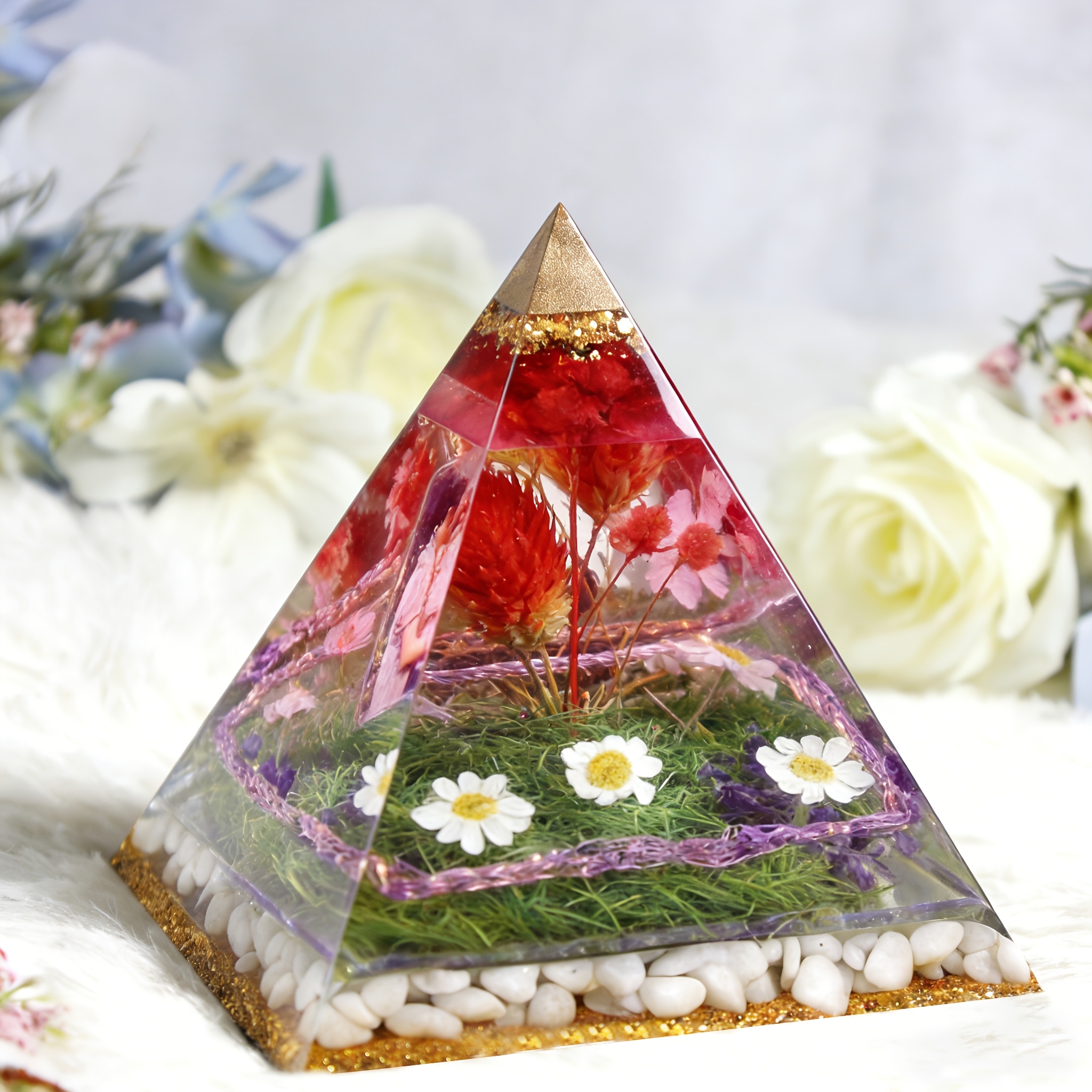 5pc - Pyramid Resin Molds of V - đánh giá và giá Resin Art Guide