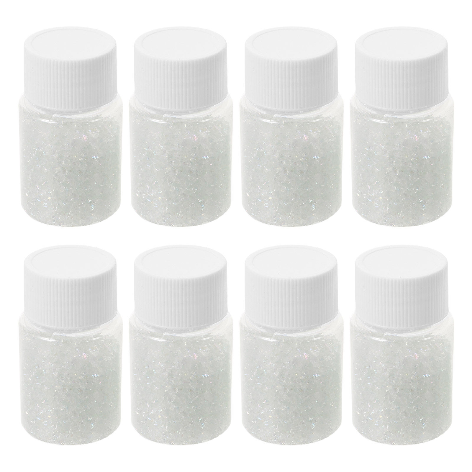 8 Bottles Crushed Glass Vase F - đánh giá và giá Resin Art Glitter