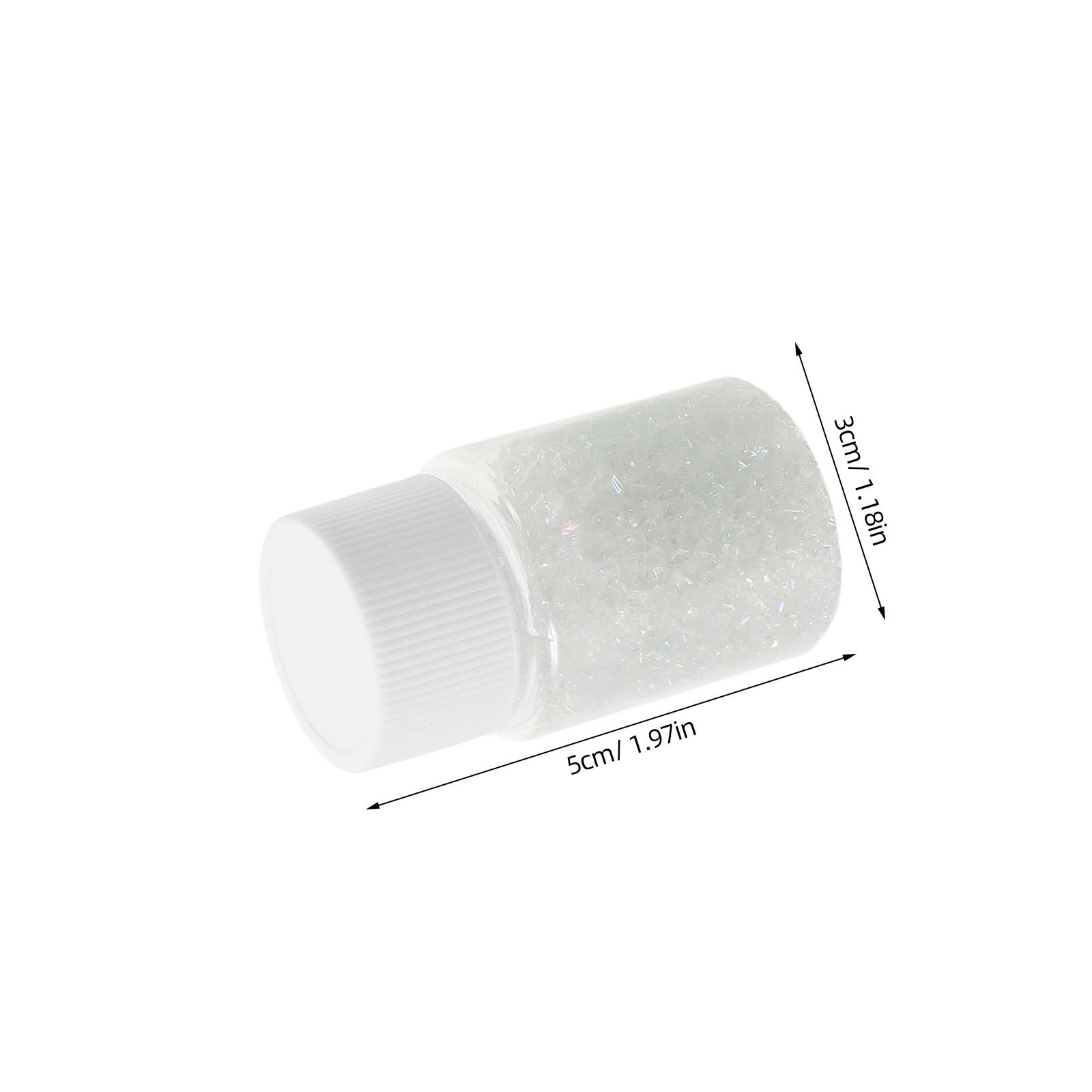 8 Bottles Crushed Glass Vase F - đánh giá và giá Resin Art Glitter