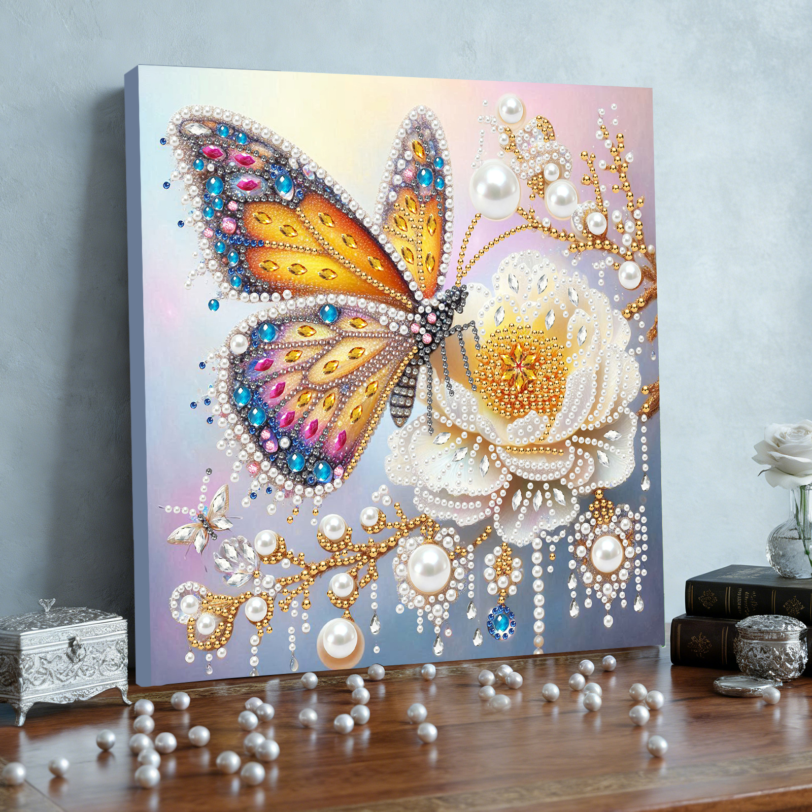 Diamond Dots Pearl Gem Paintin - đánh giá và giá Resin Art Frame