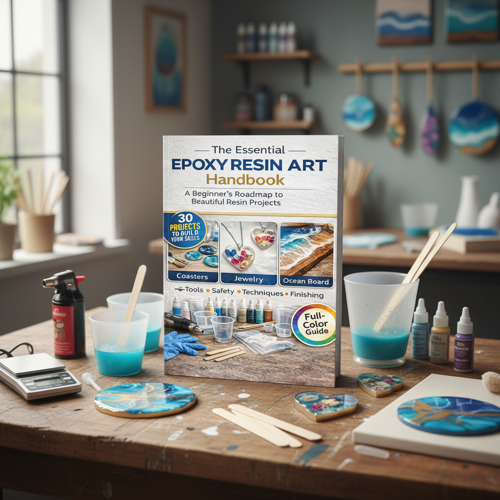 Epoxy Resin Art Handbook Begin - đánh giá và giá Resin Art Guide Free