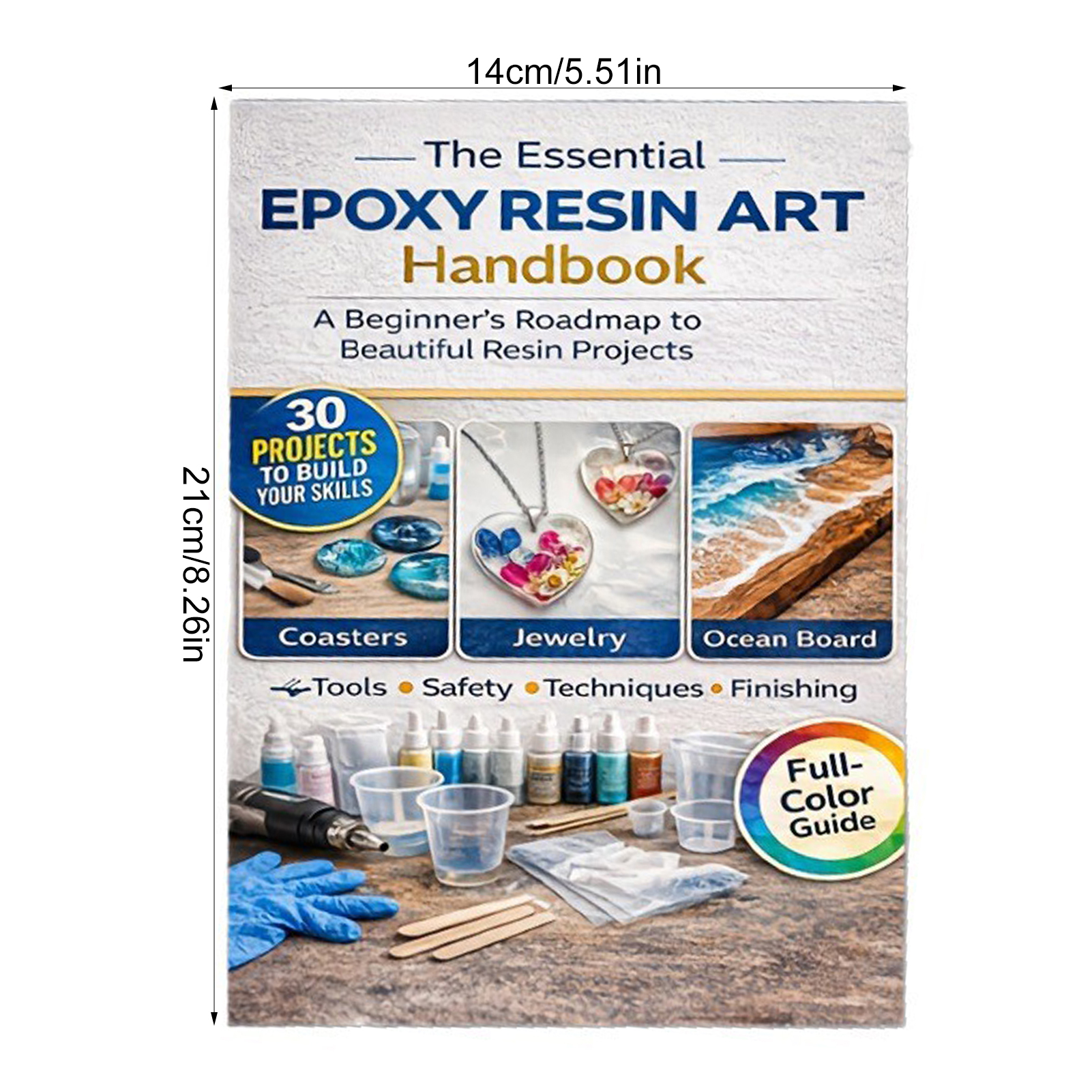 Epoxy Resin Art Handbook Begin - đánh giá và giá Resin Art Guide Free