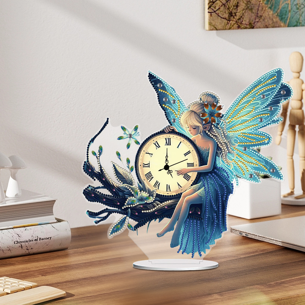 Acrylic Special Shape Flower B - đánh giá và giá Resin Art Clock