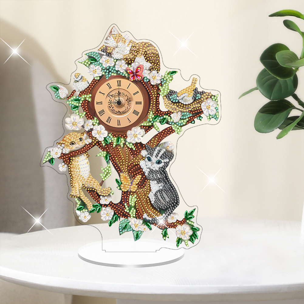 Acrylic Special Shape Flower B - đánh giá và giá Resin Art Clock