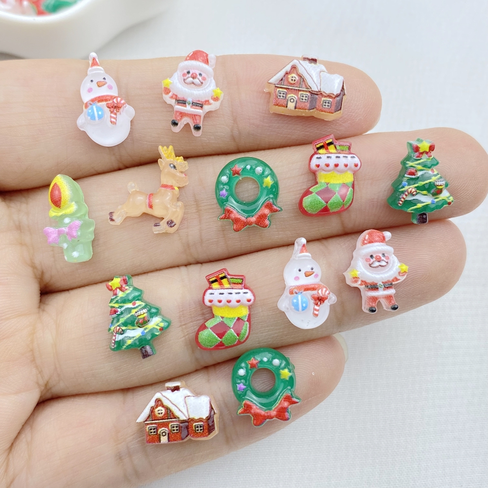 50 cute Cartoon Christmas tree - đánh giá và giá Resin Art Template