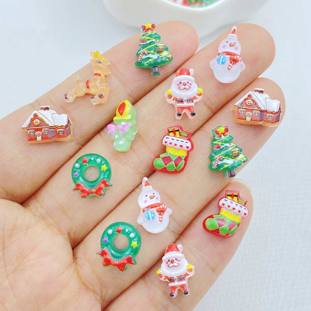 50 cute Cartoon Christmas tree - đánh giá và giá Resin Art Template