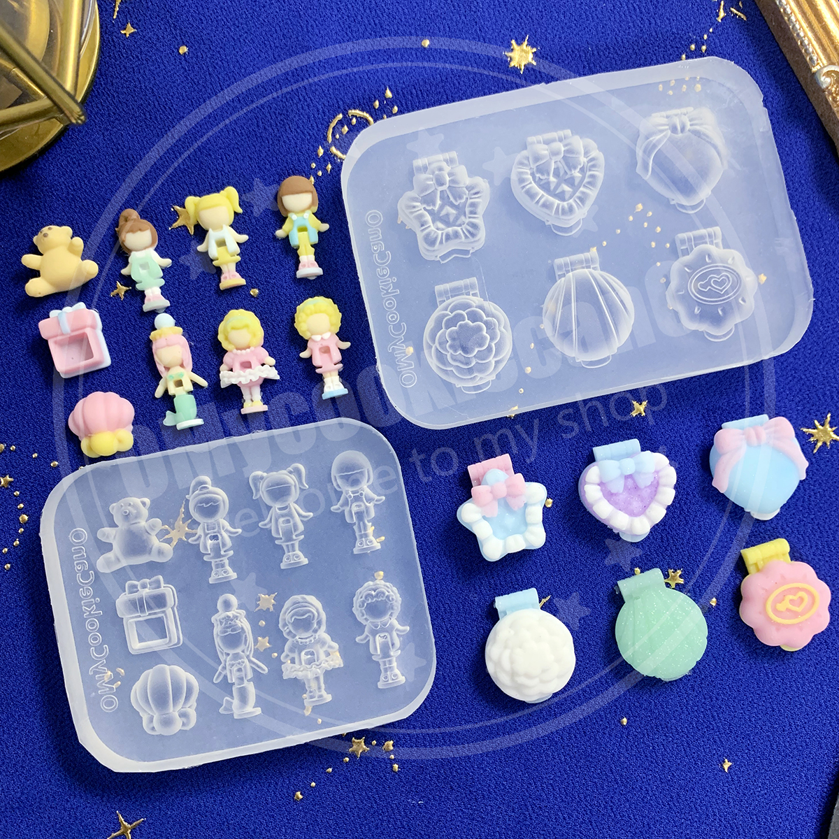 Super cute, PP pocket clear tr - đánh giá và giá Resin Art Mould