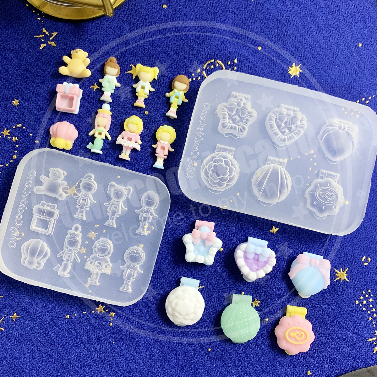 Super cute, PP pocket clear tr - đánh giá và giá Resin Art Mould