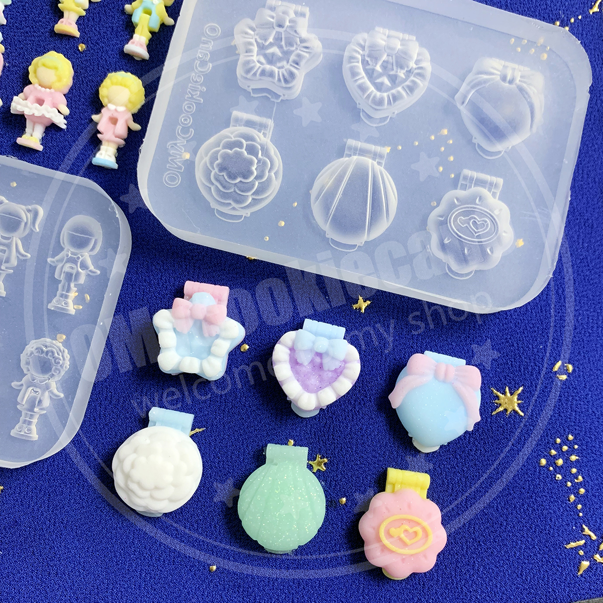 Super cute, PP pocket clear tr - đánh giá và giá Resin Art Mould