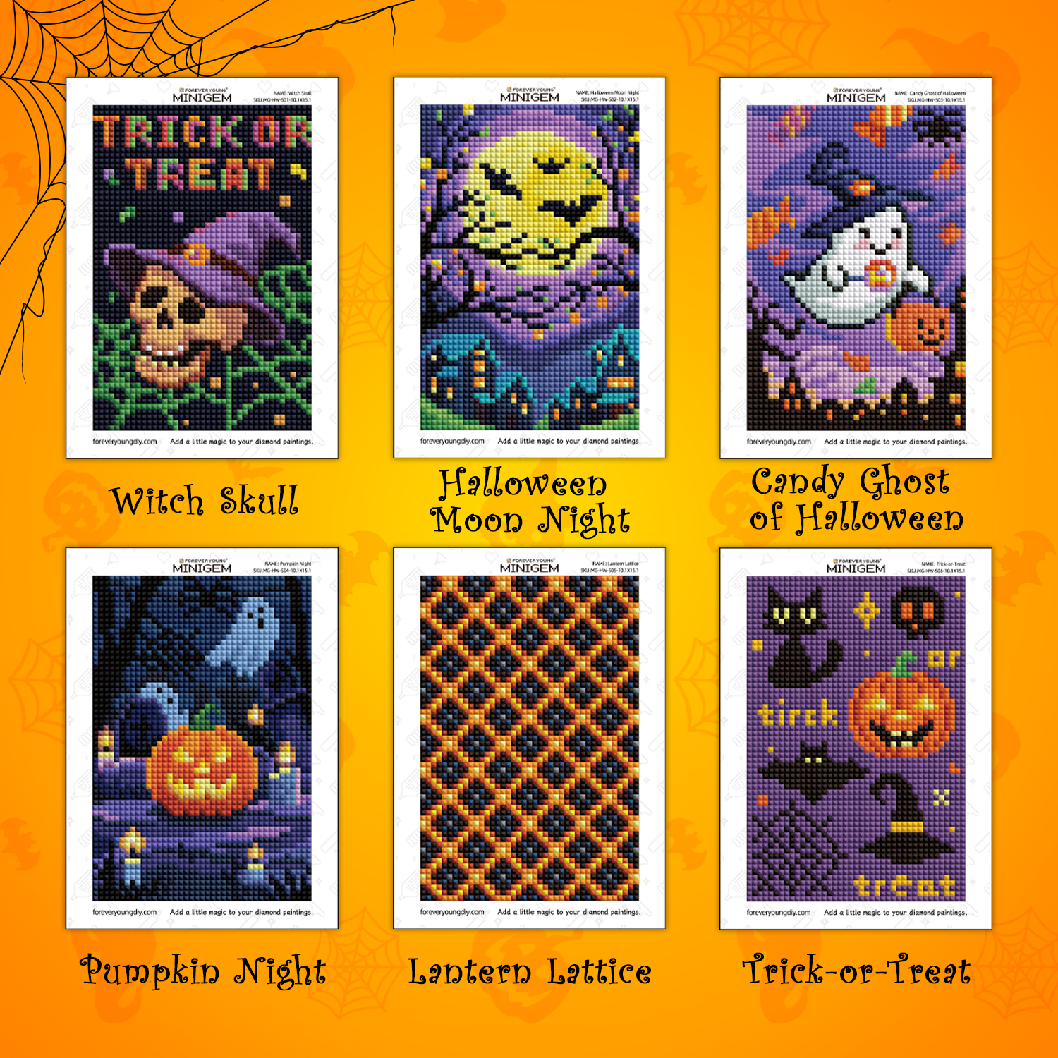Halloween Diamond Painting Kit - đánh giá và giá Resin Art Home Decor