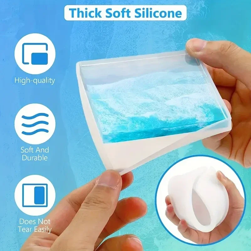 5Pcs/Set DlY Epoxy Resin Cup C - đánh giá và giá Resin Art Mould
