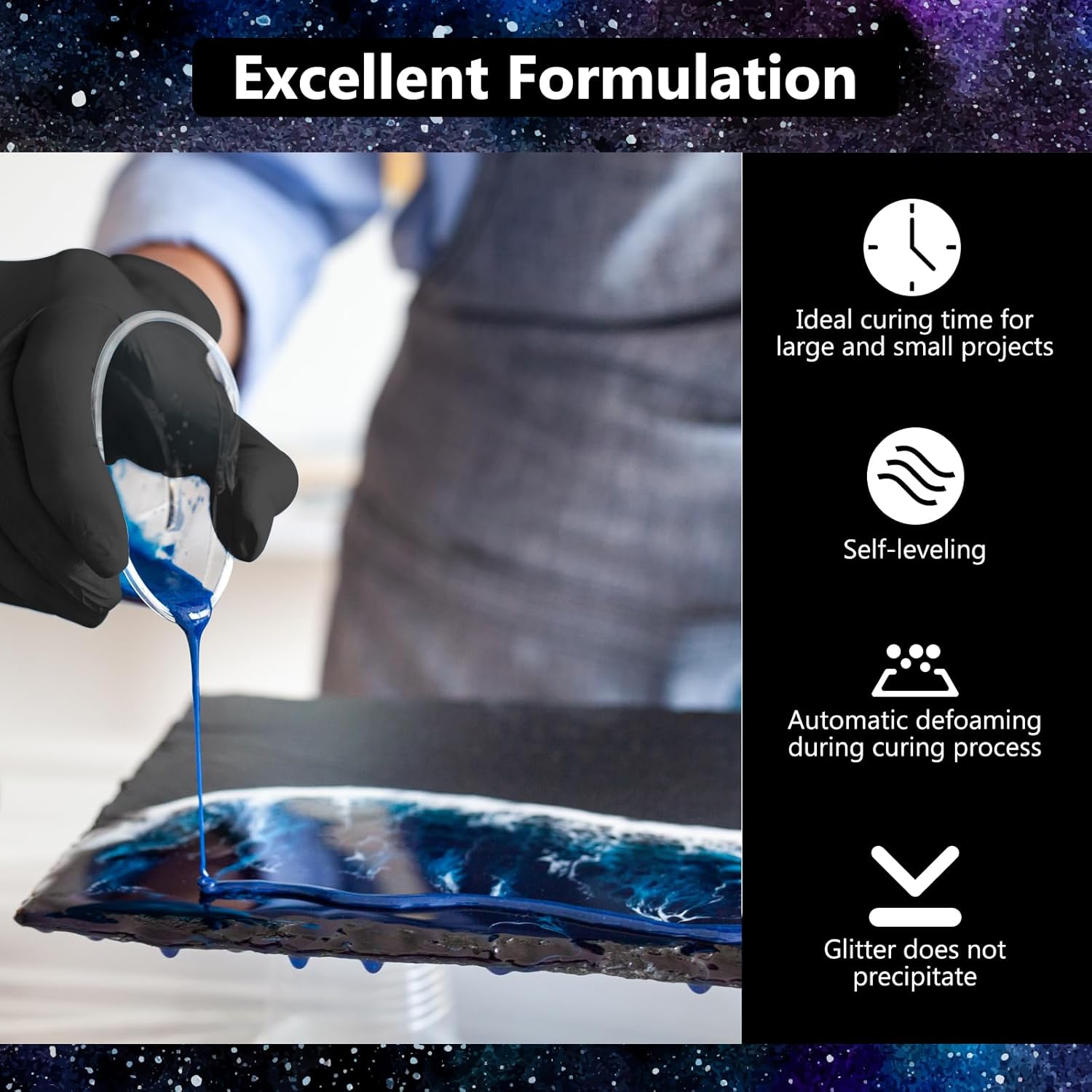 Crystal Clear Epoxy Resin Kit  - đánh giá và giá Resin Art With Wood