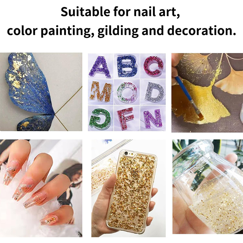 20 Pcs Gold Leaf Sheets: Versa - đánh giá và giá Resin Art Gift For Wedding