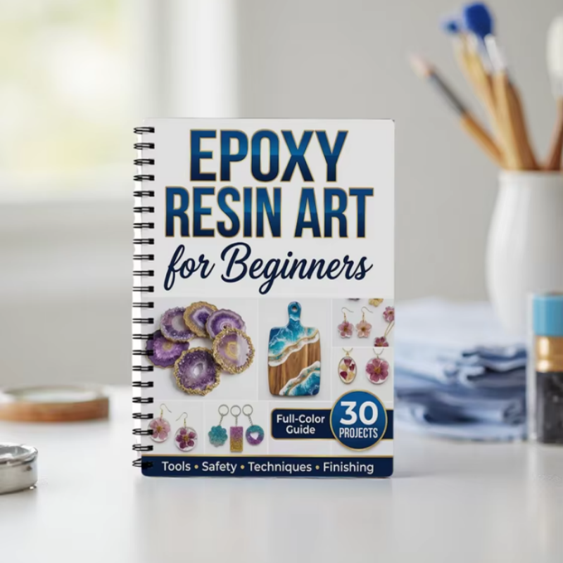 1pcs Epoxy Resin Art for Begin - đánh giá và giá Resin Art Guide Free