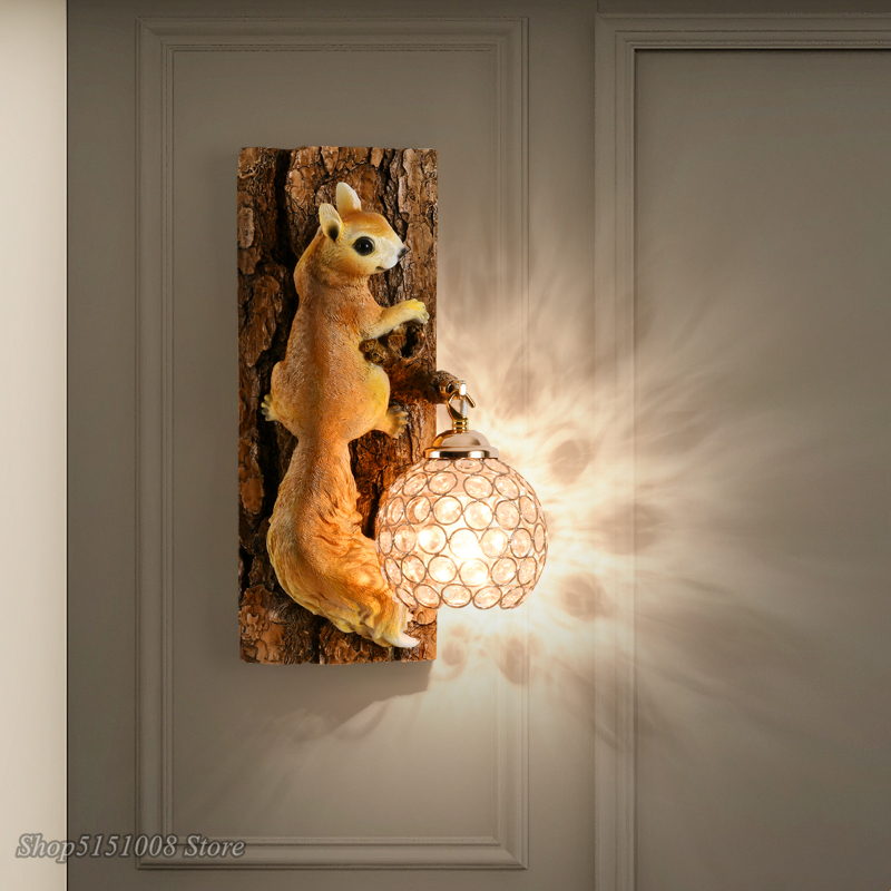 Nordic  Style Resin Squirrel C - đánh giá và giá Background Resin Art
