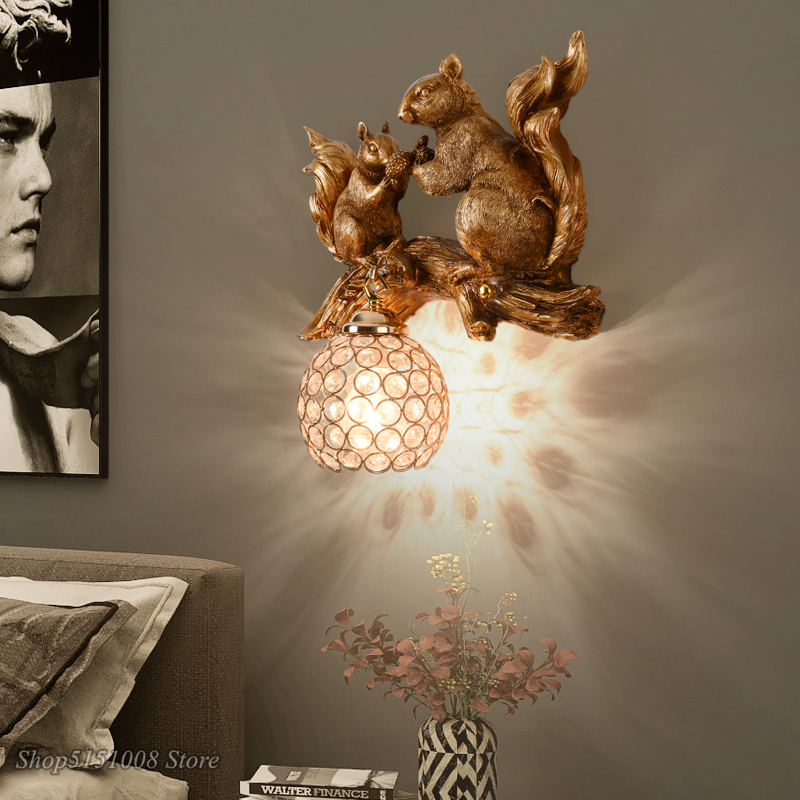 Nordic  Style Resin Squirrel C - đánh giá và giá Background Resin Art