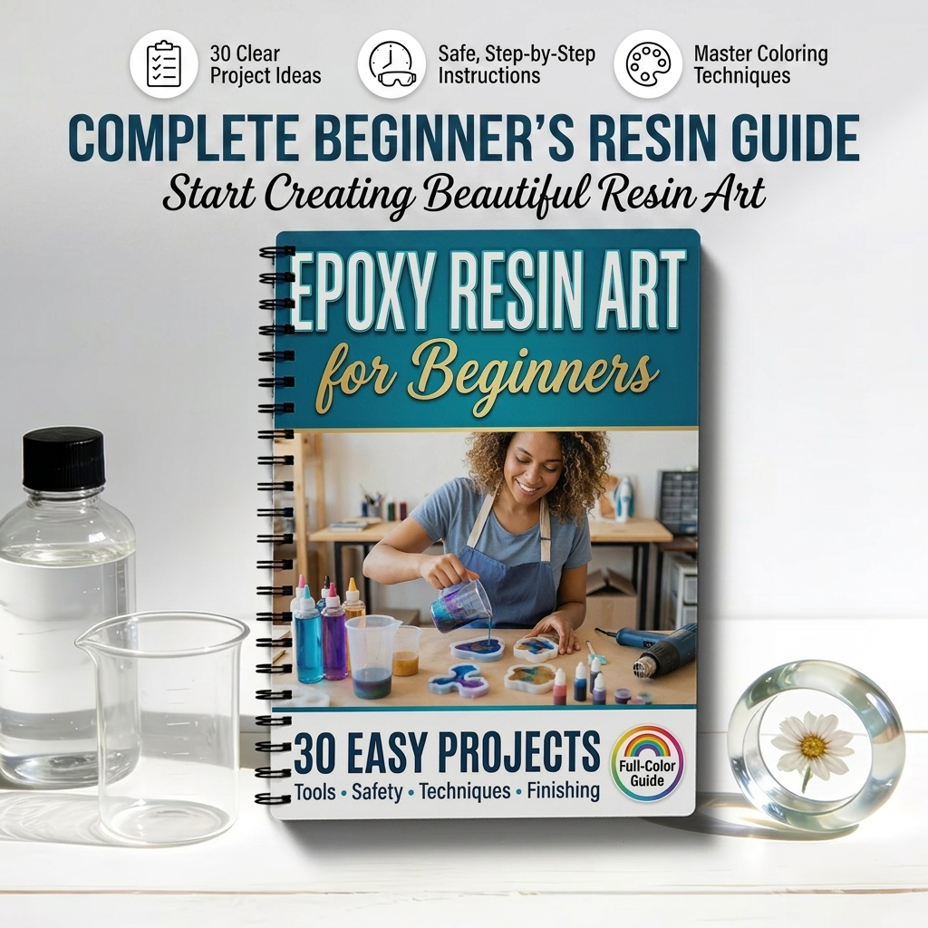 Epoxy Resin Art Handbook Begin - đánh giá và giá Resin Art Guide Free
