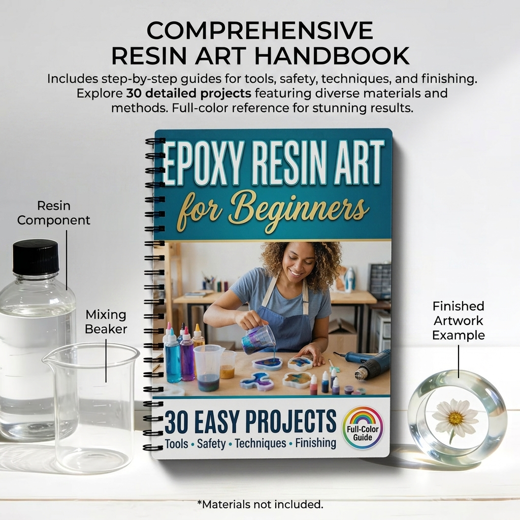 Epoxy Resin Art Handbook Begin - đánh giá và giá Resin Art Guide Free