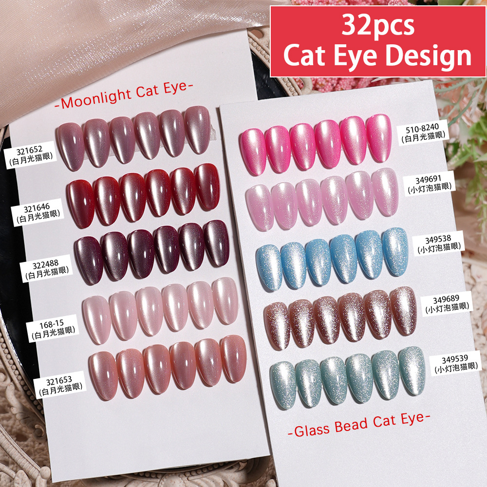 VITAGWX 32pcs Press on Nails A - đánh giá và giá Resin Art Glitter