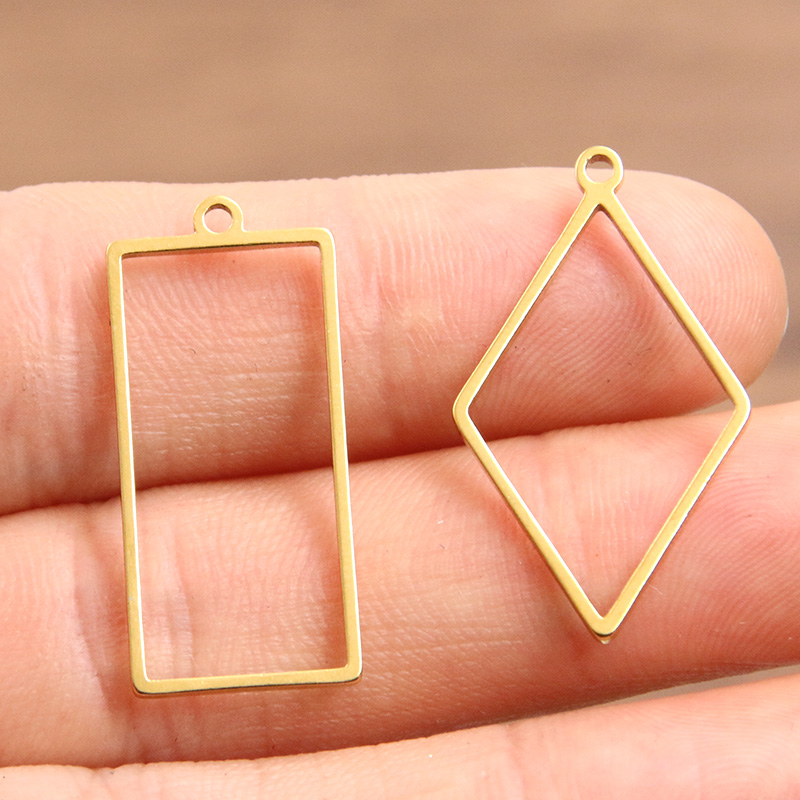 10Pcs 2 Color Stainless Steel  - đánh giá và giá Resin Art Frame