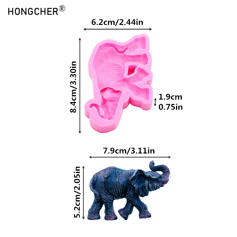 Elephant Silicone Molds Resin  - đánh giá và giá Resin Art Guide