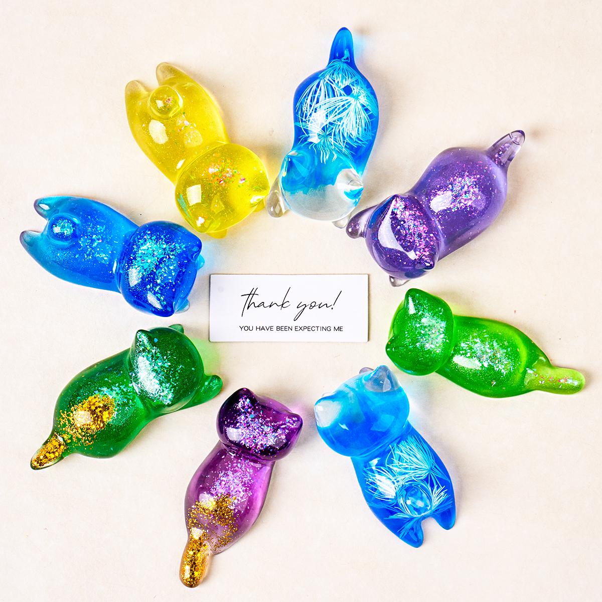 3D Cat Crystal Epoxy Resin Mol - đánh giá và giá Resin Art Mould