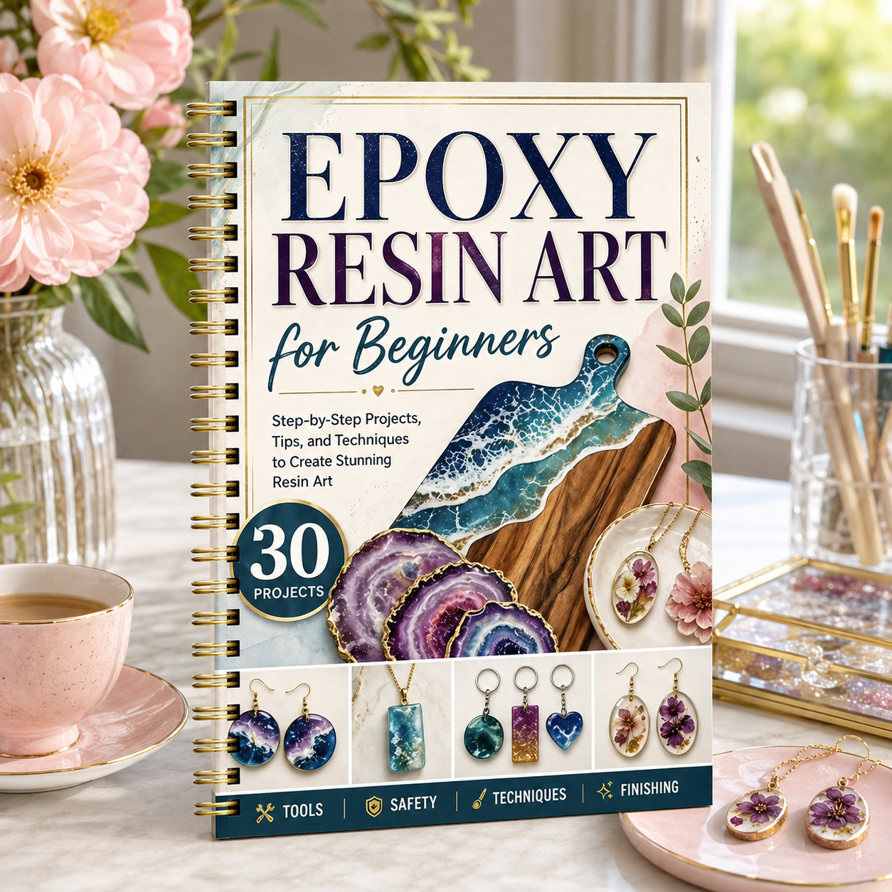 Epoxy Resin Art for Beginners: - đánh giá và giá Resin Art Guide Free