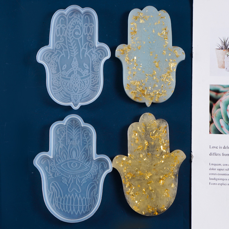 1 Pcs DIY Coaster Hand of Fati - đánh giá và giá Resin Art Mould