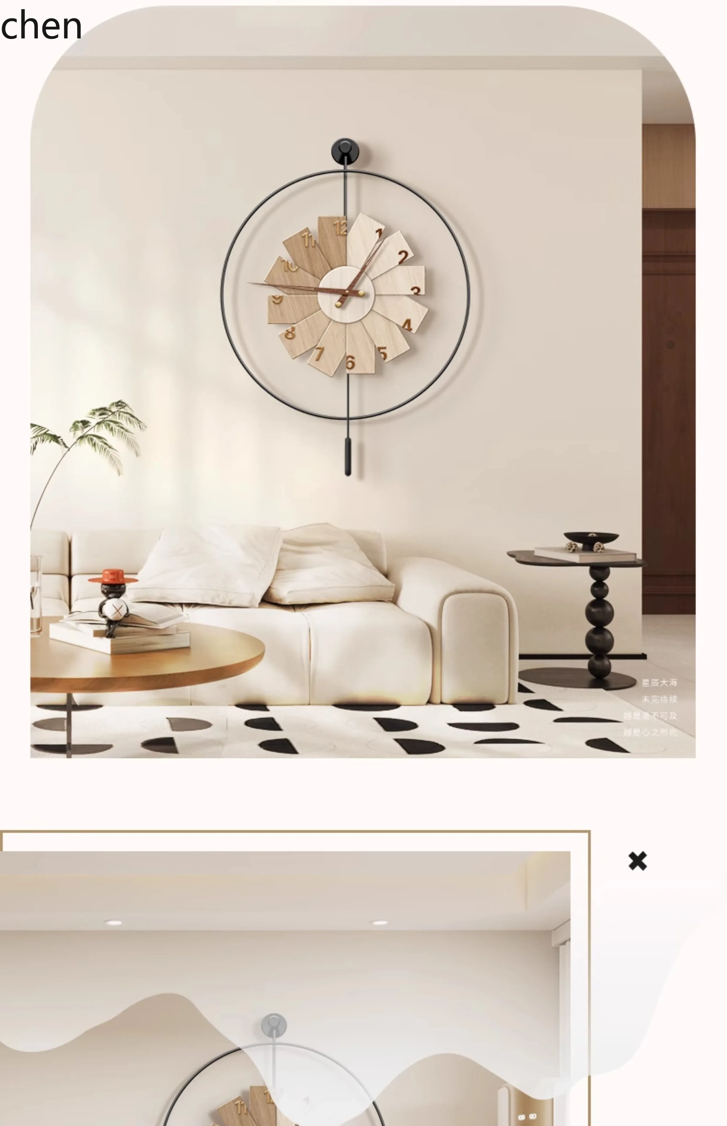 L15- Modern Minimalist Clock R - đánh giá và giá Resin Art Clock