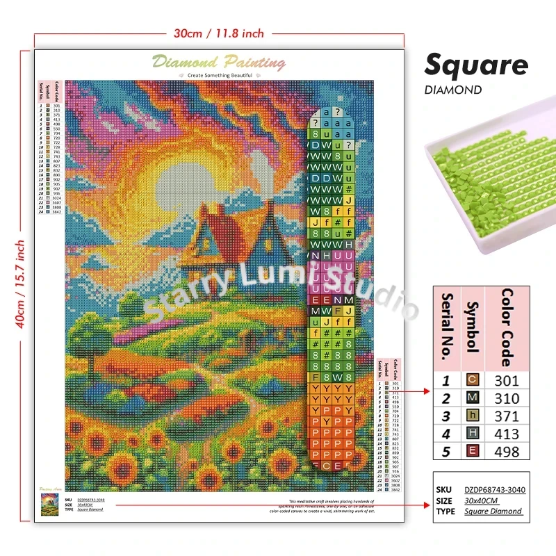 Fruit Cup 5D DIY Diamond Paint - đánh giá và giá Resin Art Home Decor