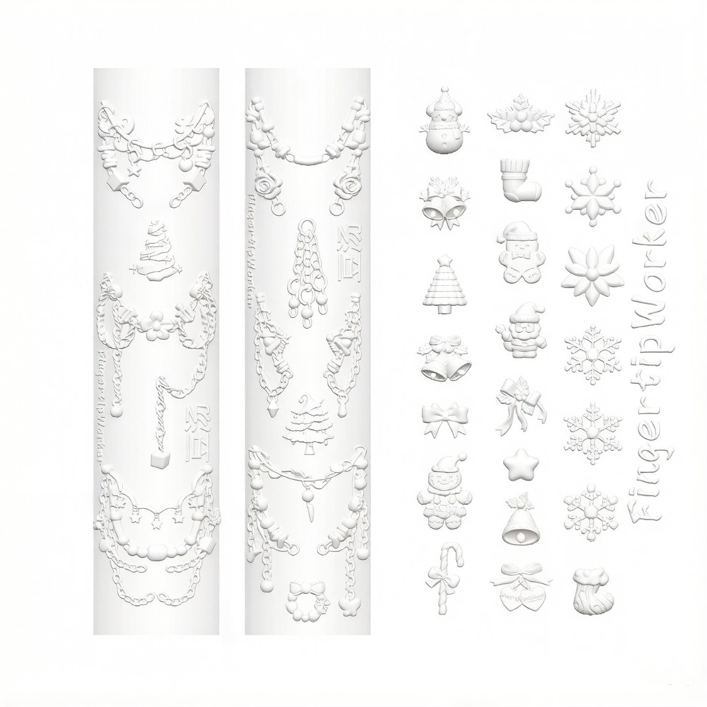 Christmas 3D Silicone Mold for - đánh giá và giá Resin Art Template