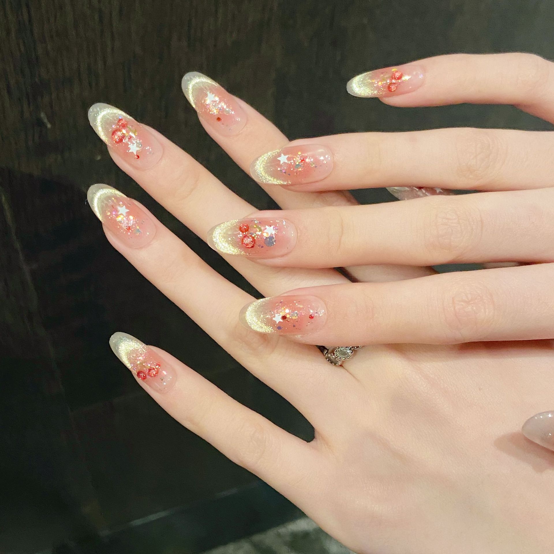 10pcs Sweet Cherry Press On Na - đánh giá và giá Resin Art Glitter