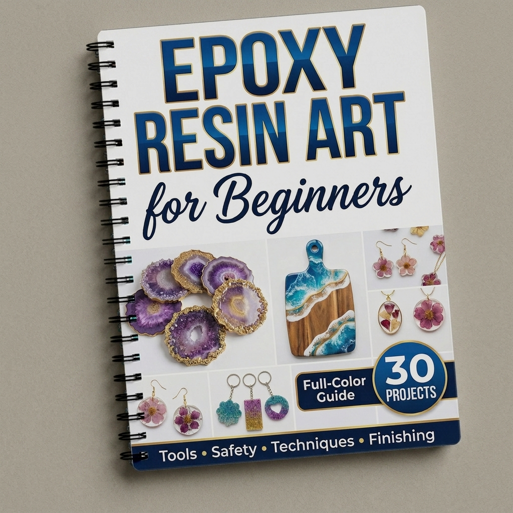 Epoxy Resin Art Handbook Begin - đánh giá và giá Resin Art Guide Free
