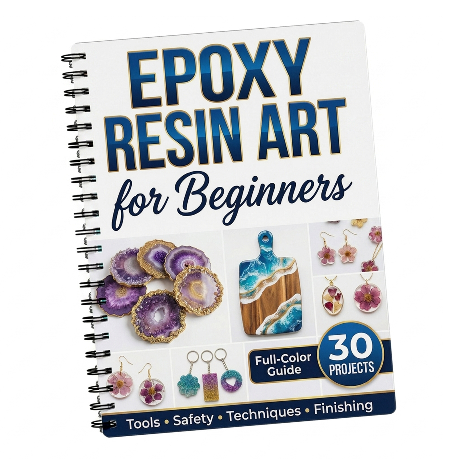 Epoxy Resin Art Handbook Begin - đánh giá và giá Resin Art Guide Free