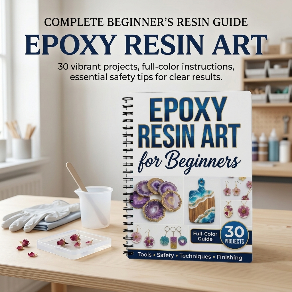 Epoxy Resin Art Handbook Begin - đánh giá và giá Resin Art Guide Free