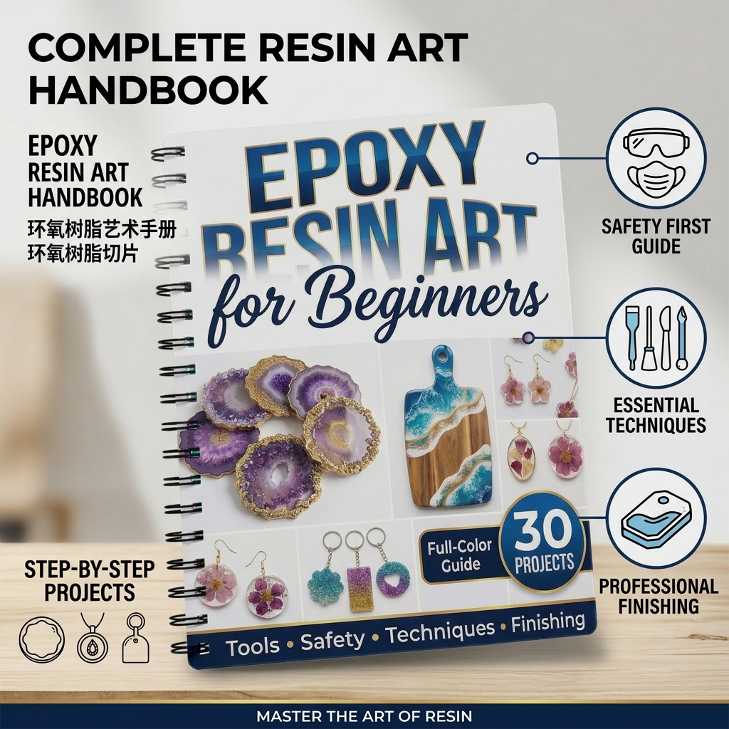 Epoxy Resin Art Handbook Begin - đánh giá và giá Resin Art Guide Free