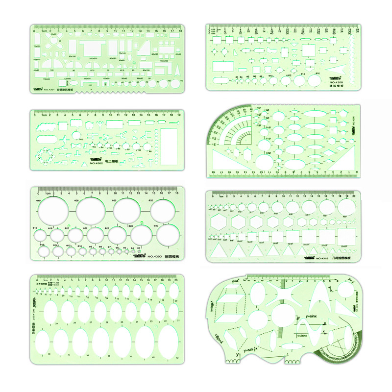 Jinsihou Durable Green Round O - đánh giá và giá Resin Art Template