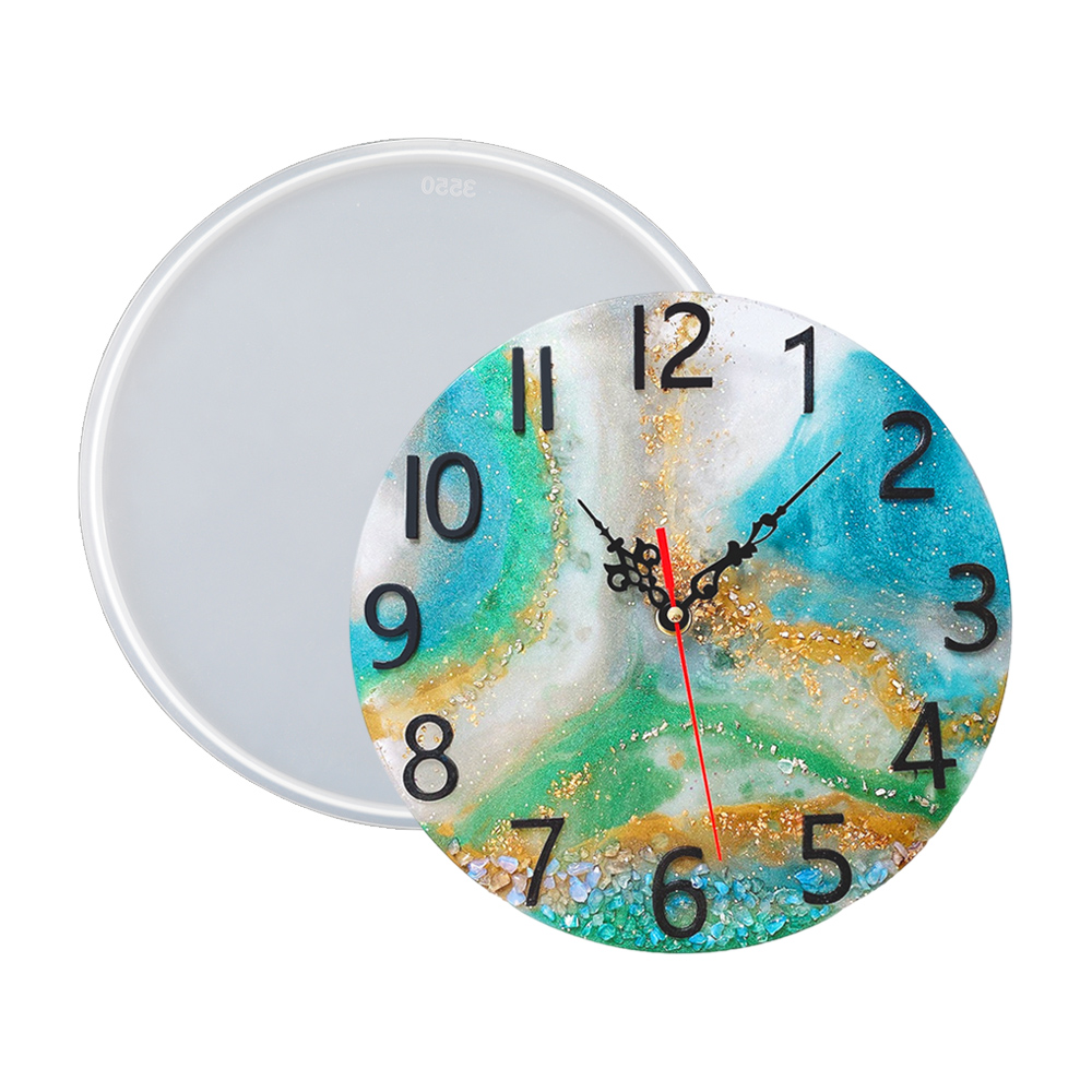 DM283 Round Roman Numerals Epo - đánh giá và giá Resin Art Clock