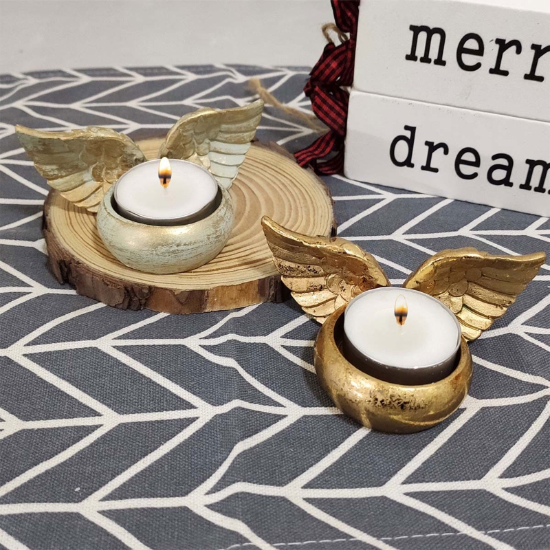 Angel Wings Holder Resin Statu - đánh giá và giá Resin Art Gift For Wedding