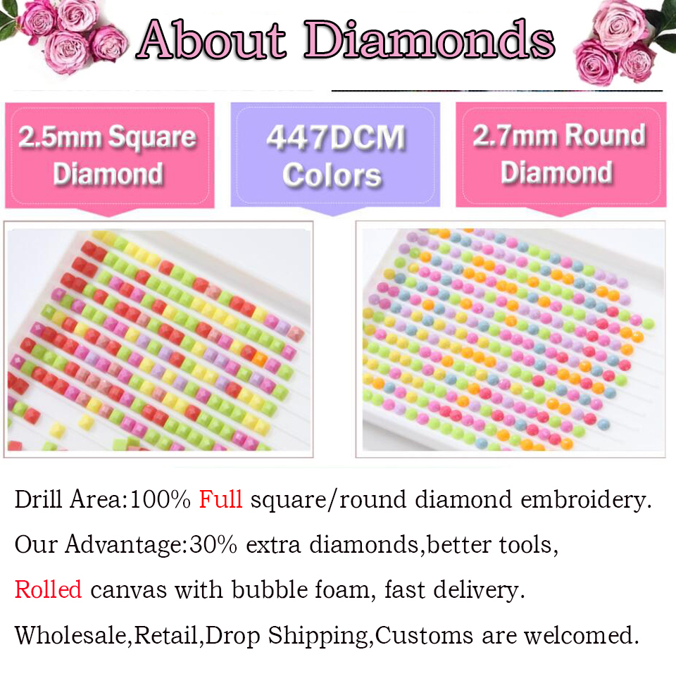 Diamond Embroidery DIY Dream W - đánh giá và giá Resin Art Clock