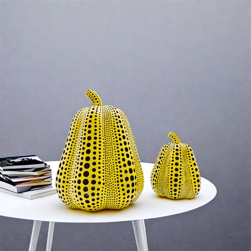 Yellow Pumpkin Resin Pigeon Ow - đánh giá và giá Resin Art Gift For Wedding