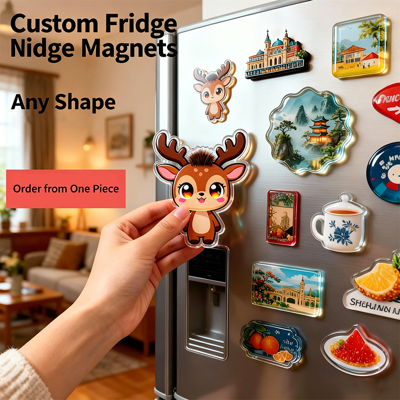 Custom Photo Acrylic Refrigera - đánh giá và giá Resin Art Name