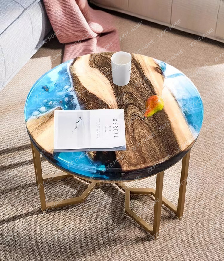 Creative art dining table epox - đánh giá và giá Resin Art Coffee Table